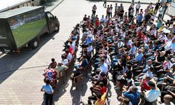 Kahramanmaraş’ta Futbol Coşkusu Dev Ekrana Taştı