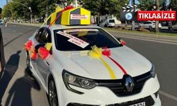 Kahramanmaraş'ta araçlarına Fenerbahçe bayraklı tabut yerleştiren iki sürücüye ceza