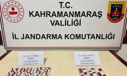 Onikişubat’ta çok miktarda yasaklı madde hapı ele geçirildi