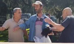 Önce küfürler, sonra yumruklar havada uçuştu