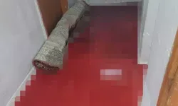 Kanalizasyondan gelen kurban kanı 2 daireyi bastı