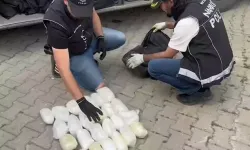 Yolcu valizinden 13 kilo metamfetamin çıktı