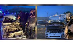 Kahramanmaraş'ta kamyonet ile otomobil çarpıştı: 1 yaralı