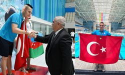 Altın madalya Doğukan Demir’le bir kez daha Kahramanmaraş’a geldi