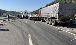 Kahramanmaraş'ta tır kazası: 1 yaralı