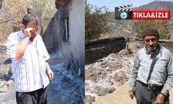 Kahramanmaraş'ta orman yangınında evi yanan vatandaş: "Evimi görünce içim parça parça oldu"