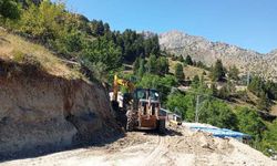 Büyükşehir, Göksun Elmalı’da Yeni Yol Açıyor