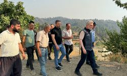 Başkan Görgel: ''Yangına Müdahale Çalışmaları Sürüyor”