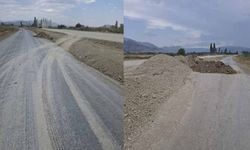 Kahramanmaraş’ta bu yol kazaya davetiye çıkarıyor