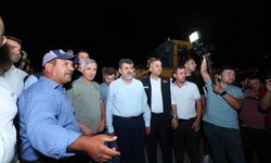 Onikişubat Belediyesi tüm birimleriyle yangın bölgesinde teyakkuzda
