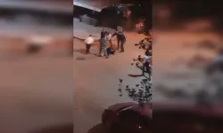 7 kişi bir adamı dövdüler: O anlar kamerada
