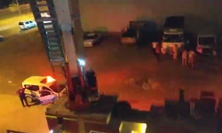 Kahramanmaraş’ta balkondan düşen vatandaş itfaiye ekiplerince kurtarıldı