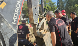 Kahramanmaraş’ta Göçük Altında Kalan İşçi Kurtarıldı