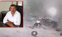 Hava basılan lastik patladı; 1 ölü