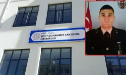 Şehidin ismi, doğduğu hastanenin yerine inşa edilen okula verildi