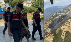 Kayınpederiyle tartışıp, araziyi ateşe vermiş