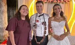 Damada altın yerine sucuk taktı