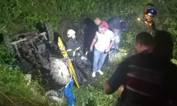 Patpat uçurumdan yuvarlandı: 1 ölü, 1 yaralı