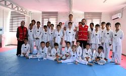 Kahramanmaraş'ta depremzede çocuklar tekvandoyla rehabilite oluyor