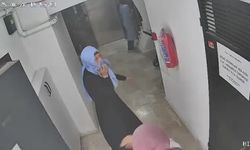 Soyguncu kadınlar, kamerayı görünce panikledi