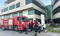 Hastanenin bodrum katından yükselen dumanlar ekipleri alarma geçirdi
