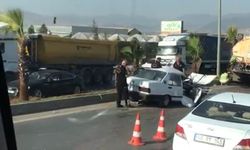 Kahramanmaraş'ta otomobil tankere çarptı sürücü ağır yaralandı