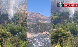 Kahramanmaraş’ta Döngel Mahallesi’nde yangın paniği