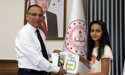 Kahramanmaraşlı minik yazardan büyük başarı