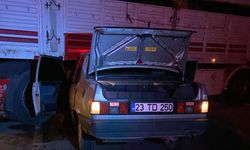 Kahramanmaraş'ta Otomobil TIR’a Saplandı!