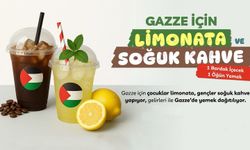 Kahramanmaraş’ta Gazze için limonata ve soğuk kahve etkinliği