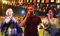 Pazarcık’ta binlerce vatandaş müzik dolu bir gece yaşadı