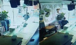 Topallayarak girdiği restorandan cüzdan çaldı