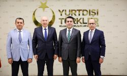 Rektör Yasım’dan YTB Başkanı Turus’a Hayırlı Olsun Ziyareti
