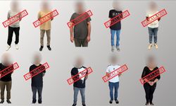 Kırmızı bültenle ve ulusal seviyede aranan 10 suçlu Türkiye'ye getirildi