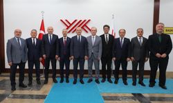 KSÜ Rektörü Yasım’dan YÖK Başkanı Özvar’a Hayırlı Olsun Ziyareti
