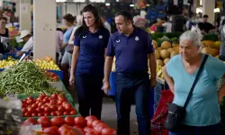 Pazar tezgahında 'irili, ufaklı' aldatmacaya 3 bin 541 lira ceza
