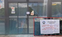 Kolonları kesildiği iddia edilen iş yeri mühürlendi