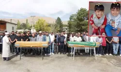 Kazada ölen ikizler, son yolculuğuna uğurlandı