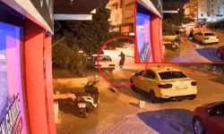 İş yerine ateş açıp patenle kayarak kaçtı