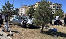 Göksun’da trafik kazası: 2 yaralı