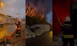 Kahramanmaraş’ta İş Yerinde Çıkan Yangın Söndürüldü