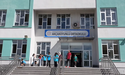 Akçakoyunlu Ortaokulu yeni binasında eğitime başladı