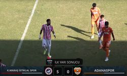İstiklalspor’dan Adanaspor’a ilk yarıda gol yağmuru: 5-0