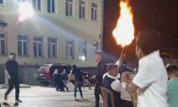 Kahramanmaraş'ta düğünde havaya ateş açılan anlar kamerada