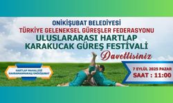 Onikişubat Belediyesi’nden Uluslararası Hartlap Karakucak Güreş Festivali