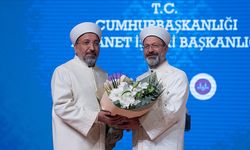 Diyanet İşleri Başkanı Safi Arpaguş, görevini Ali Erbaş'tan devraldı