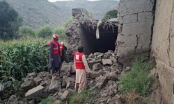 Türk Kızılaydan Afganistan'daki depremzedelere destek