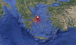 Ege Denizi'nde 5,1 büyüklüğünde deprem