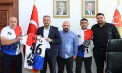 Pençe 46 Taraftar Grubundan Başkan Toptaş’a Ziyaret
