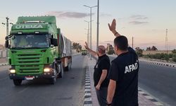 Kahramanmaraş'tan Gazze'ye 3 tır insani yardım gönderildi